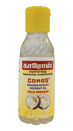 Coros (Wooden Chekku-Cold Pressed)  Coconut Oil 100 Ml