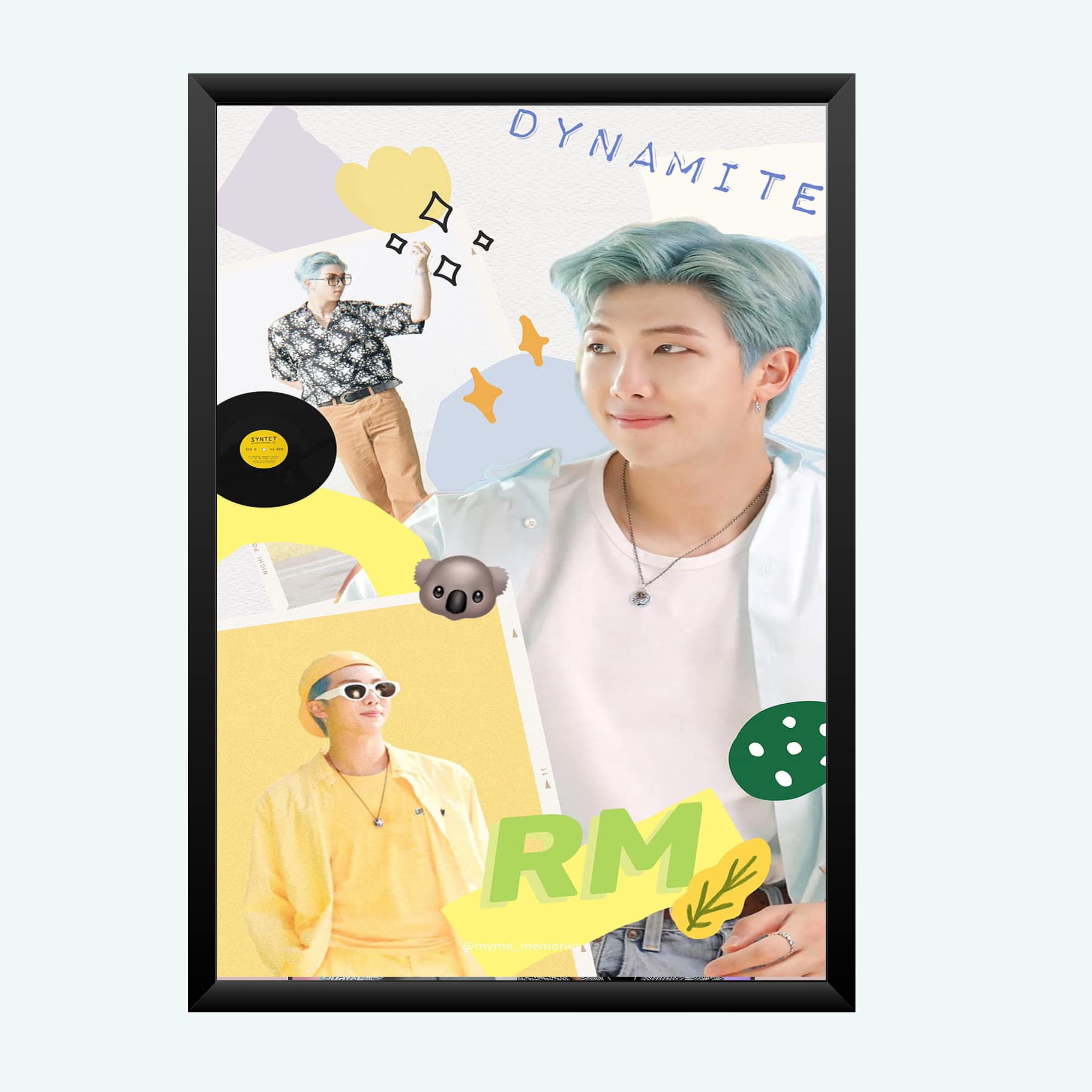 Nokkes Bts Army Bangtan Boy V suga J-Hope Jungkook Jin Jimin Rm 8X12 Inch Size Photo Frame Photo Home Office_bts1_39