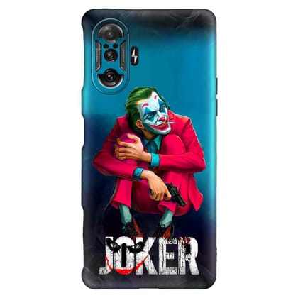 Killer Joker POCO F3 GT Premium Embossed Mobile cover