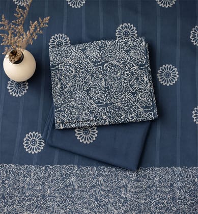 Handcrafted Batik Print 3 Piece Unstitched Cotton Suit Set Handcrafted Batik Print 3 Piece Unstitched Cotton Suit Set