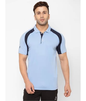 EPPE - Blue Polyester Regular Fit Men's Sports Polo T-Shirt ( Pack of 1 )