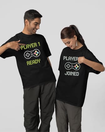 A Love Game Like No Other  T-Shirt - Round Neck Drop Shoulder Graphic Printed Oversized Cotton T-shirt-S / Male