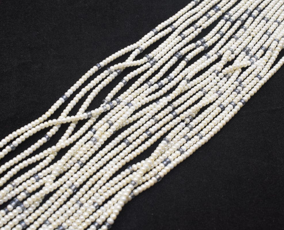 Preciosa Czech Glass Seed Beads (Per Pack of 10 Strings) 10/0 Size about 2mm seed beads for jewellery making, , SEED-002-Per Packet of 10 Strings / 10/0 (2 MM)