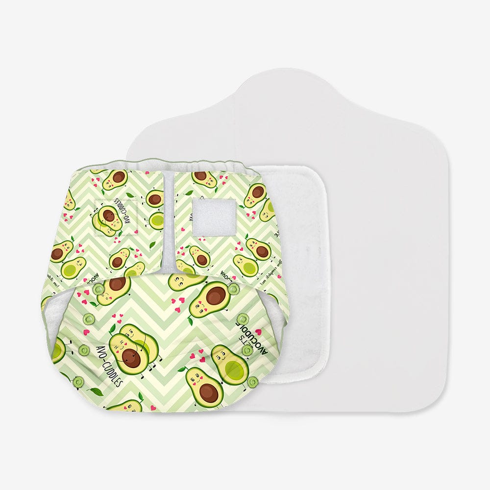 Avocuddle -  Newborn Bliss Cloth Diapers for 0-3 Month