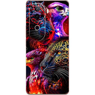 Yug Emporium Back Skin Wrap For iQOO Z9s 5G Premium Quality Full Coverage (3D Animal Art) (Mobile Back Cover, Multicolor)