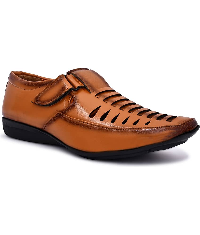 Akiko - Tan Men's Sandals