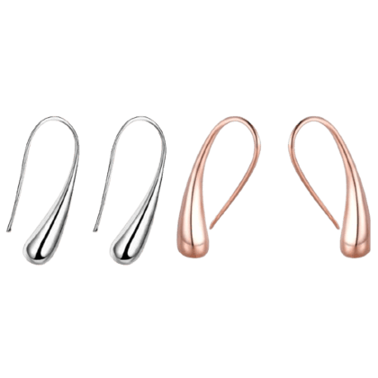 Combo of 2 Pair Earring Fashion Jewellery, Trendy Lightweight Water Drop Stud Earrings, Perfect for Girls and Women