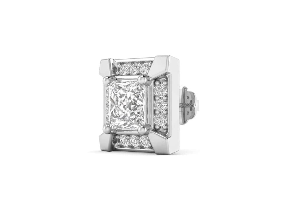 Valiant Princess Solitaire Stud For Him (1 Pc Only)