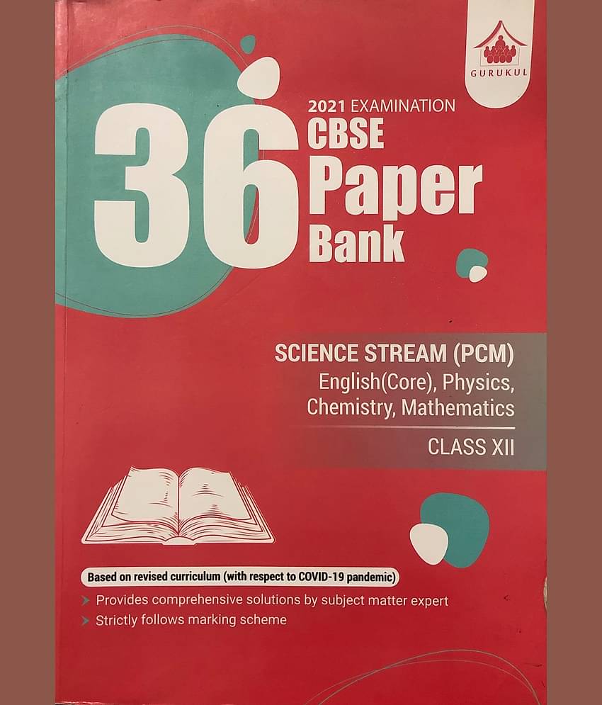 36 Sample Paper Bank (PCM): CBSE Class 12 for 2021 Examination (Sample Papers)