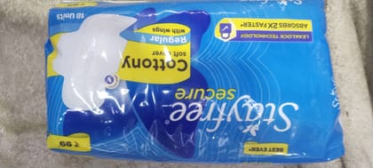 Stayfree secure Cottony Soft cover Regular 