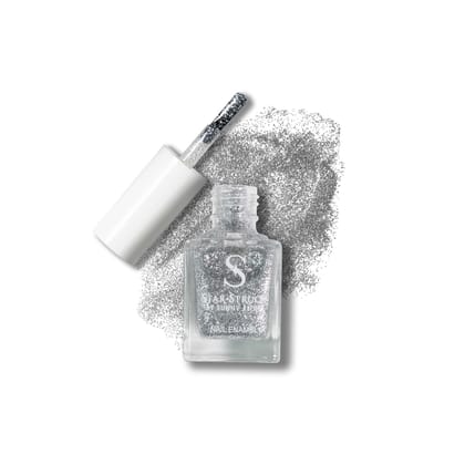 StarStruck by Sunny Leone - Sparkle Nail Polish | Glitter-Infused, Party-Ready, Long-Lasting Wear