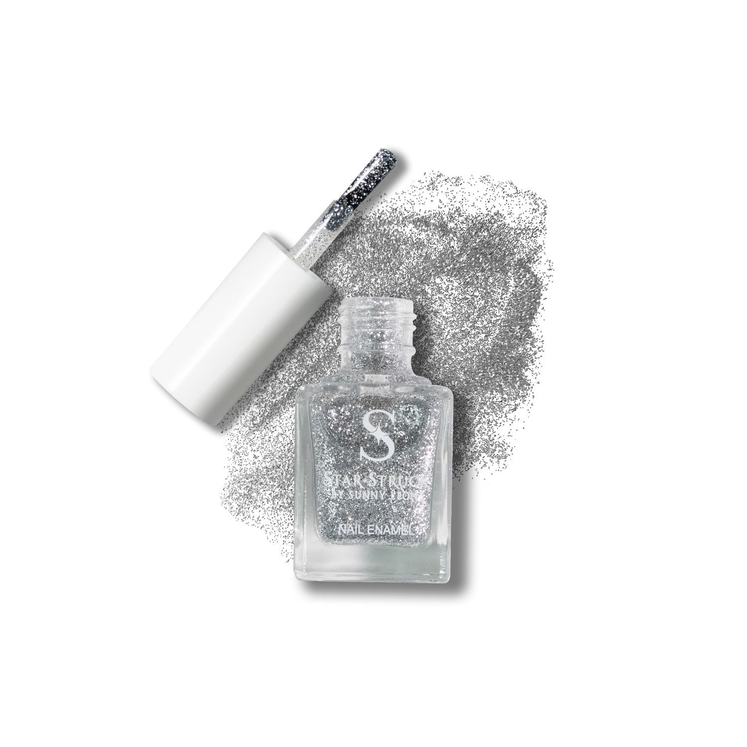 StarStruck by Sunny Leone - Sparkle Nail Polish | Glitter-Infused, Party-Ready, Long-Lasting Wear