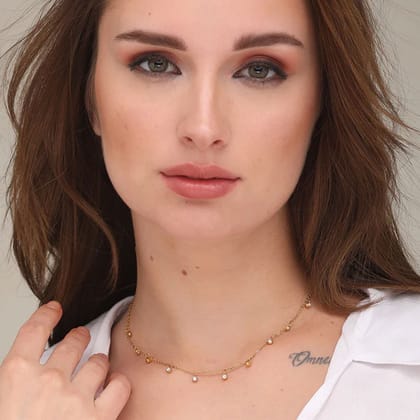 Multiple Stones Necklace