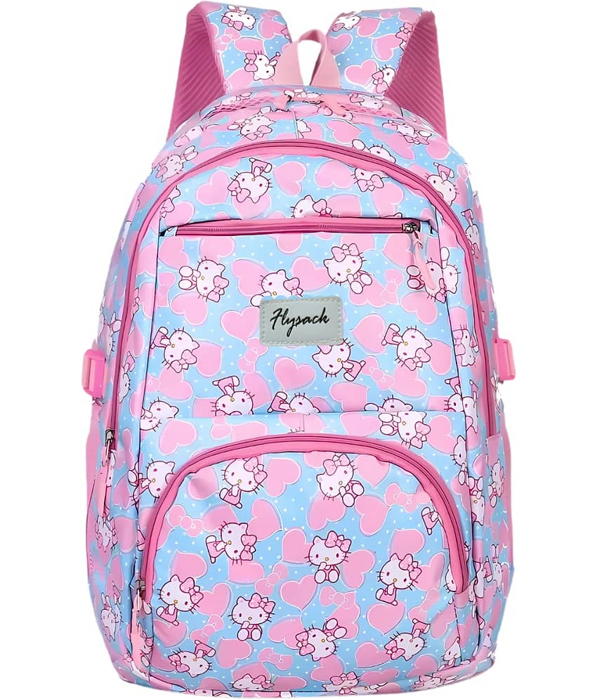 FLYSACK Pink Polyester Backpack ( 30 Ltrs )