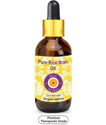 Deve Herbes Pure Rice Bran Carrier Oil 50 ml