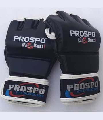 Prospo Black PU Gloves L