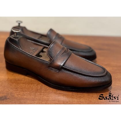 Penny Loafers Tan-UK5/US6/EU39