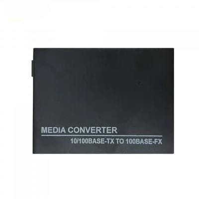 Media Converter Fast Ethernet 10/100Mbps RJ45 Port to 100Base-FX Single-Mode Fiber SMSF up to 20 Kms With Pair