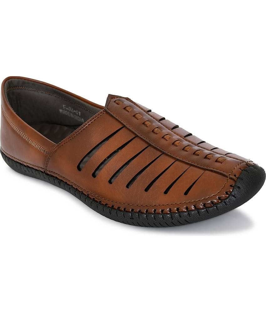 YOU LIkE - Tan Men's Jutti