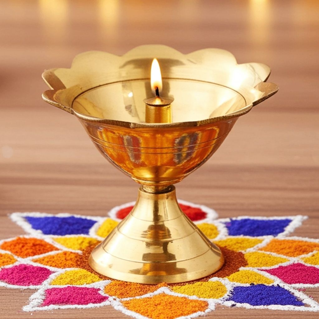 Brass Dev Das Deepak No. 2 (ZMAS241 D)