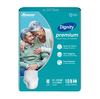 Dignity Premium Pull Up Adult Diapers (Pant Style) Pack of 1