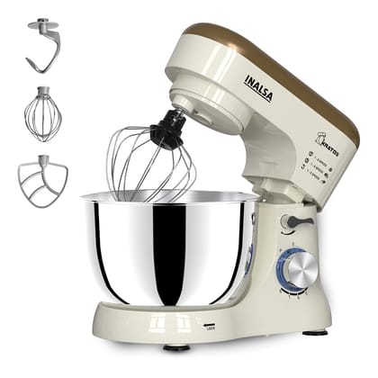 INALSA Stand Mixer 1200W|Pure Copper Motor|5L SS Bowl With Splash Guard|Accessories Included|Dishwasher Safe|Baking,Cake Mixer,Kneading-Kratos INALSA Stand Mixer 1200W|Pure Copper Motor|5L SS Bowl With Splash Guard|Accessories Included|Dishwasher Safe|Ba INALSA Stand Mixer 1200W|Pure Copper Motor|5L SS Bowl With Splash Guard|Accessories Included|Dishwasher Safe|Baking,Cake Mixer,Kneading-Kratos INALSA Stand Mixer 1200W|Pure Copper Motor|5L SS Bowl With Splash Guard|Accessories Included|Dishwasher Safe|Ba