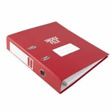 Lever Arch File (1 Unit) | Durable Document Organizer | Office & Home Storage