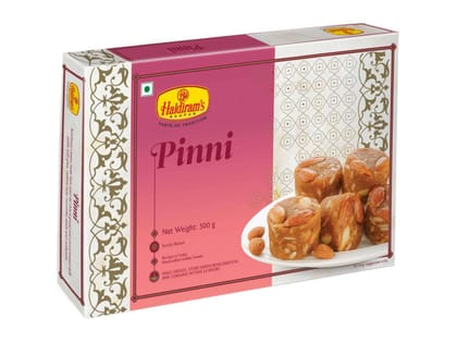 Haldiram's Pinni Packed Sweets - 500 Gm - Pack of 2 Haldiram's Pinni Packed Sweets - 500 Gm - Pack of 2
