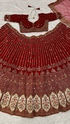 Royal Red Lehnga Set
