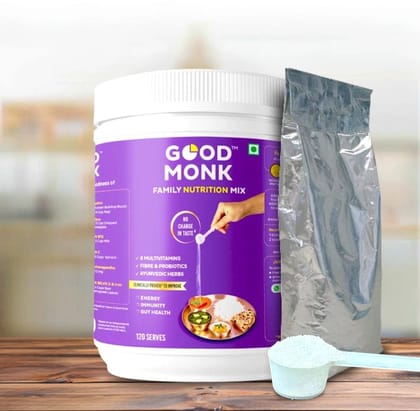 Family Nutrition Mix Value Pack Jar: Clinically Proven to improve Energy, Immunity & Gut Health