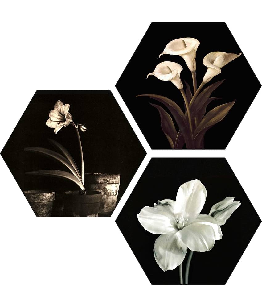 Saf Floral Painting Without Frame