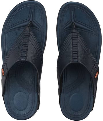 softio - Blue Men's Thong Flip Flop