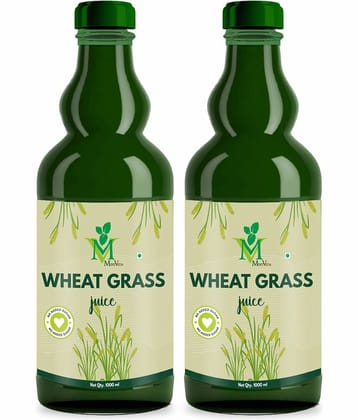 Wheat Grass sugar free Juice Pack of 2 - 1000ml