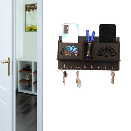 Double Pocket Key Holder