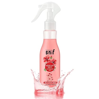 Snif Memory Mist Room Air Freshener | Long Lasting Fragrance with Essential Oils 1000+ Sprays | Room & Car Freshener (Memory Mist 200ml)