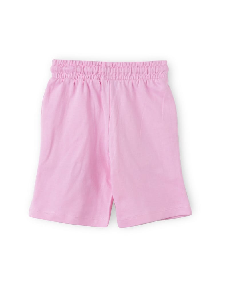 Latest Kids Girls Shorts Cotton French Terry Bon Bon Pink Baby Shark 2025 at ShopCircuit | ONDC