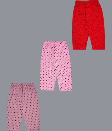 Santee Pack of 3 Girls Cotton Capris ( Multicolor )