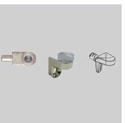 ADISON Glass Shelf Support Brackets, 250 Pieces Per Pack, Easy Installation, Lifetime Warranty, Lifetime Warranty for Quality Assurance, Perfect for Home and Office us