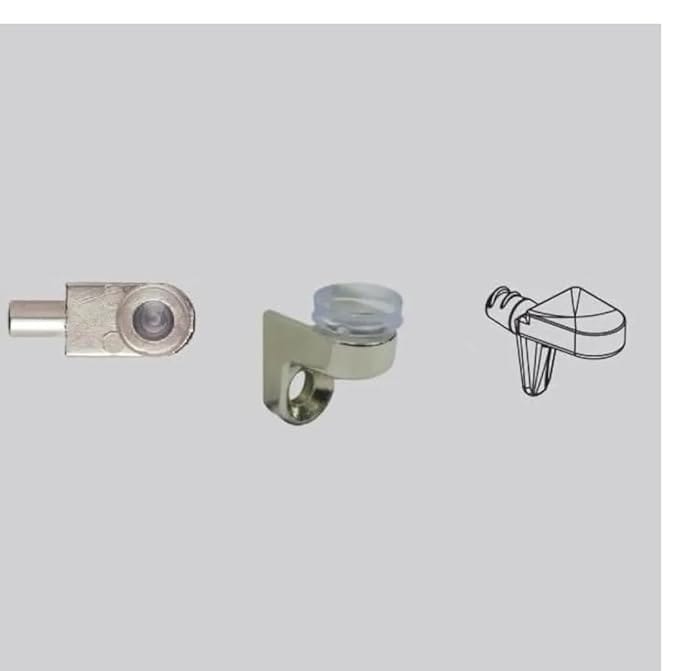 ADISON Glass Shelf Support Brackets, 250 Pieces Per Pack, Easy Installation, Lifetime Warranty, Lifetime Warranty for Quality Assurance, Perfect for Home and Office us