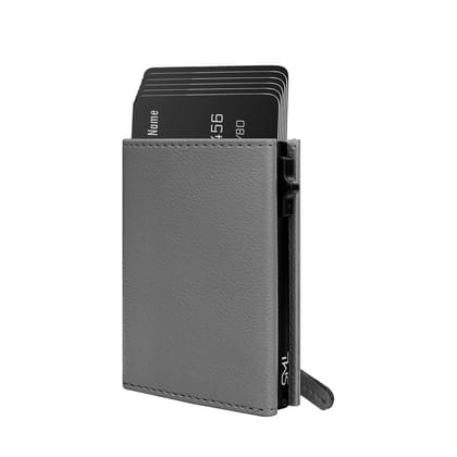 The Wallet Store Urban Pop RFID Protection Wallet Cardholder - Grey The Wallet Store Urban Pop RFID Protection Wallet Cardholder - Grey