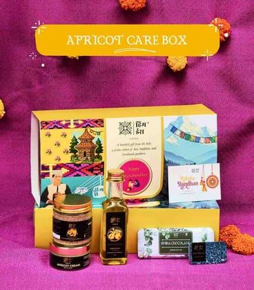 Apricot Care Box- Caring Rakhi Gift for Sister