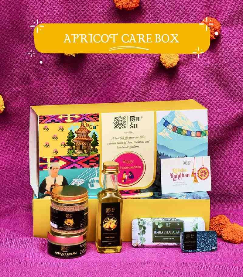 Apricot Care Box- Caring Rakhi Gift for Sister