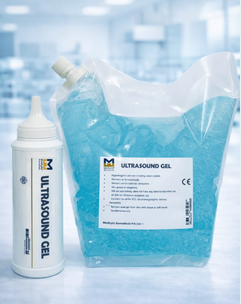 MediLytic Ultrasound/ECG Gel in Spout Pack with bottle