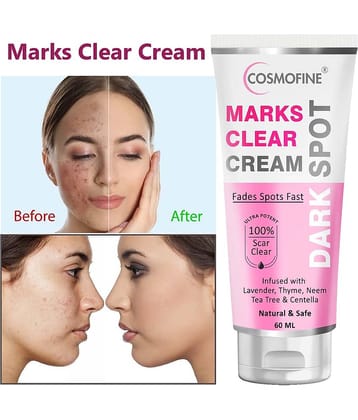 COSMOFINE Marks Clear Cream, Pigmentation Removal Anti acne Day Cream All Skin Type Neem (60 ml)