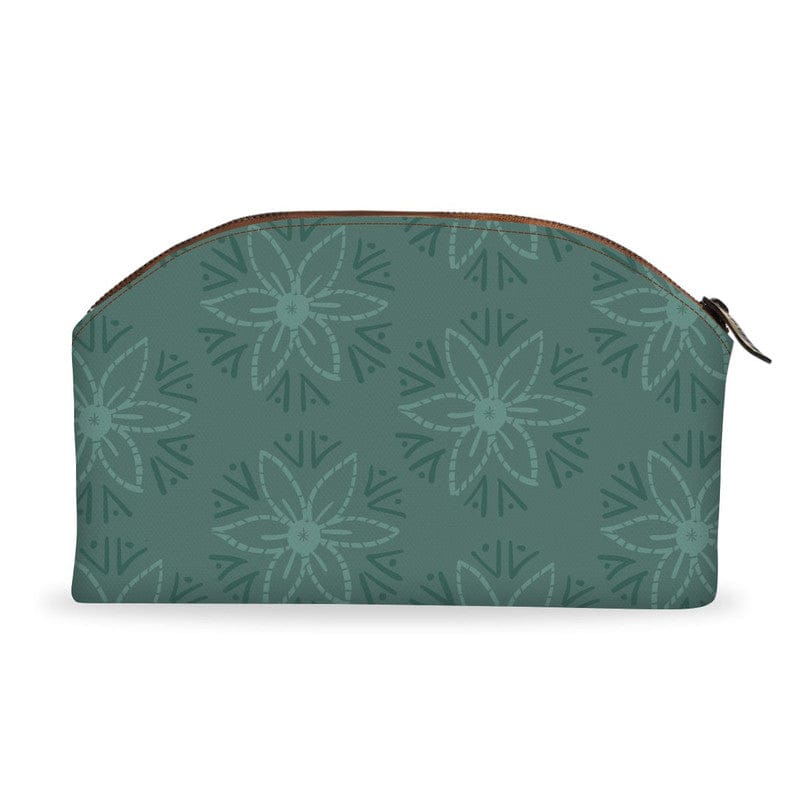 Coral Green Tech Pouch