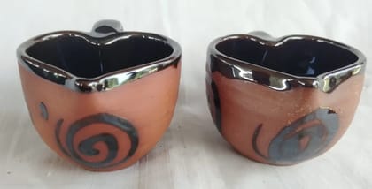 Terracotta Ceramics Tea Cups Handmade Masterpieces
