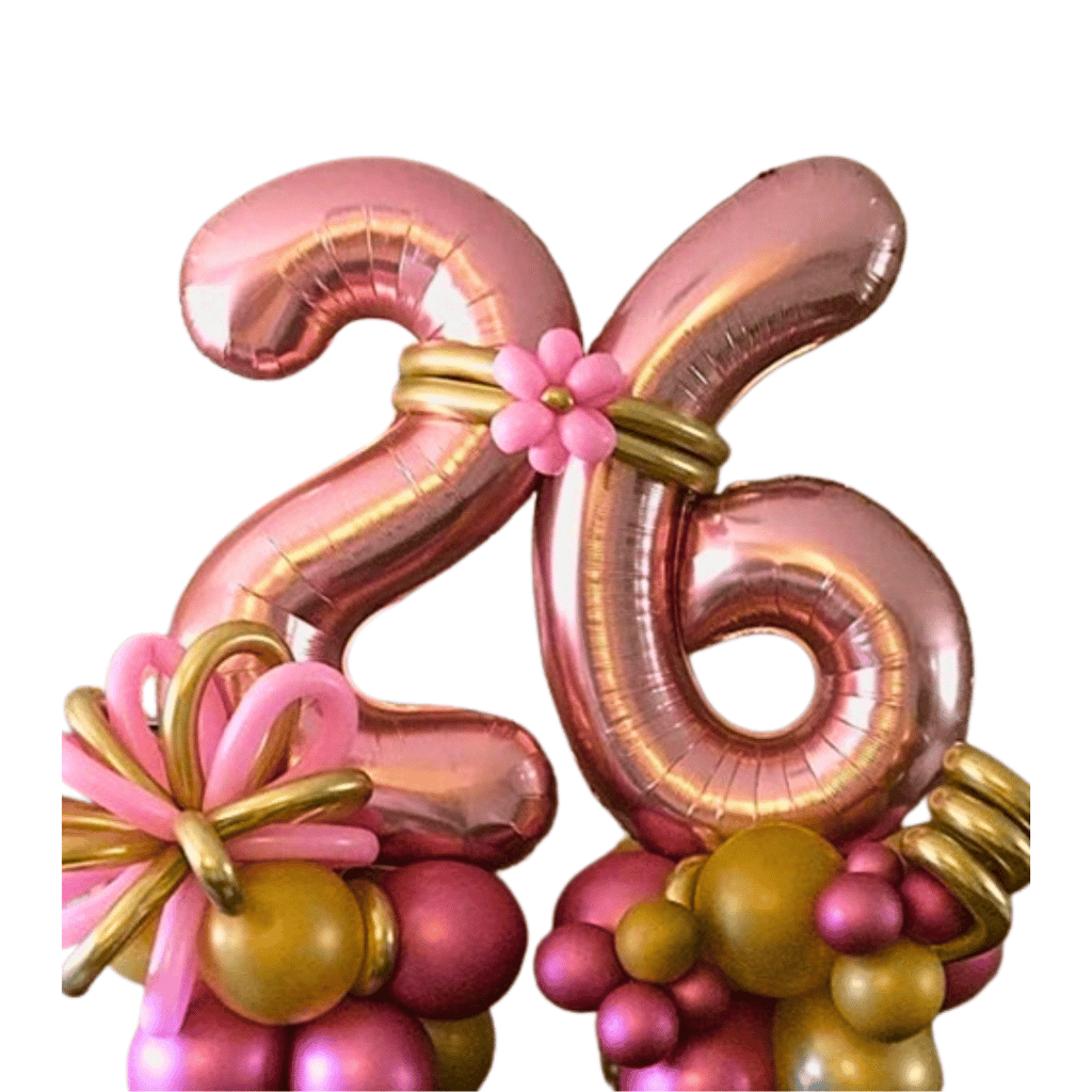 Happy 26th Birthday balloon Bouquet - Party and Festive Needs | Buy online on ZillyBuy