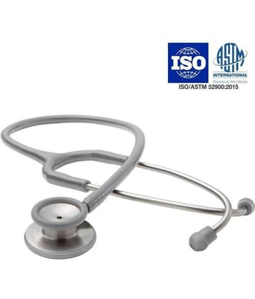 Mcp Dual Head Stethoscope Grey for Doctors & Students cm Adult