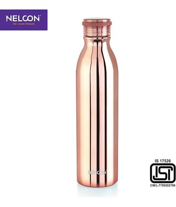 Nelcon STARK ROSE GOLD Rose Gold Stainless Steel Water Bottle 1000 mL ( Set of 1 )