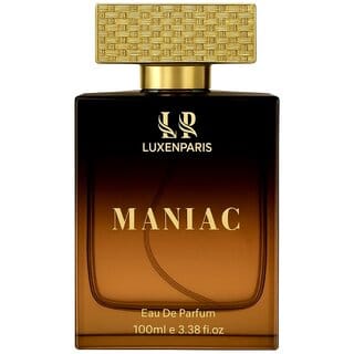 LUXENPARIS Maniac Eau de Parfum 100 ml  Citrus-Woody Luxury Perfume  Long- Lasting EDP  Unisex